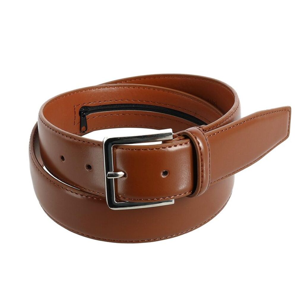 CTM Men's Leather Travel Money Belt
